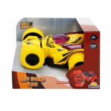 Masina de teren cu rotatie 360 grade, Maxx Wheels, Galben