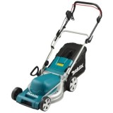 Masina electrica de tuns gazonul Makita ELM4121, 1600 W, 41 cm latime lucru, 7 trepte taiere, 50 l sac colector