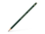 Creion grafit 2B hexagonal Castell 9000 Faber-Castell