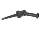 Clips de Măsurare cu C&acirc;rlig Neagră 4mm 5A 60VDC