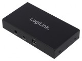 Splitter DisplayPort 1.2a HDCP HDMI 1.4 Negru