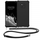 Cumpara ieftin Husa Kwmobile pentru Huawei Mate 20 Pro, Silicon, Negru, 59004.01, Carcasa