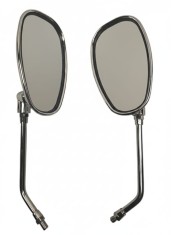Set Oglinzi Moto Finisaj Nichelat M10 Moto ATV Universale