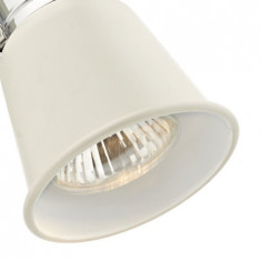 Corp de iluminat tip spot Fry Single Wall Spotlight Cream Polished Chrome