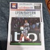Program Lyon - Bayern Munchen