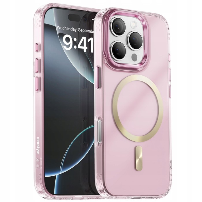 Innostyle Caz Magnetic Caz &Icirc;ntărit Pentru Magsafe Iphone 16 Pro
