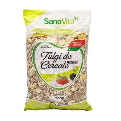 FULGI CEREALE SI PORUMB 500GR foto