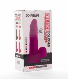 X-MEN 1 - Dildo realist, negru, 19 cm, Orion