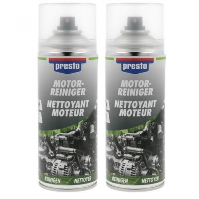 Pachet 2 x spray Presto pentru curatat motorul pe exterior 400 ml foto