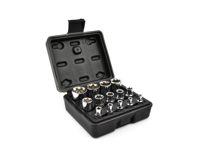 Set 14 chei torx E4-E24, Geko G13566