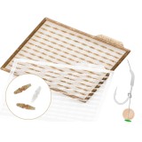 Opritoare Boilies ZFISH Boilie Stops ZX, 240buc/pac