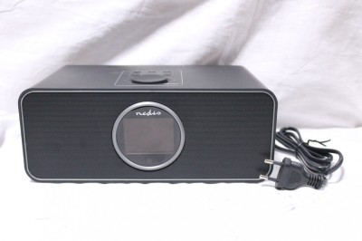 Aparat radio digital internet DAB+ FM Nedis RDIN4000BK bluetooth WiFi 14W foto