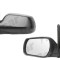 Oglinda exterioara Mazda 2 (Dy) 04.2003-10.2007 partea dreapta View Max crom convex carcasa neagra reglare parghie fara incalzire