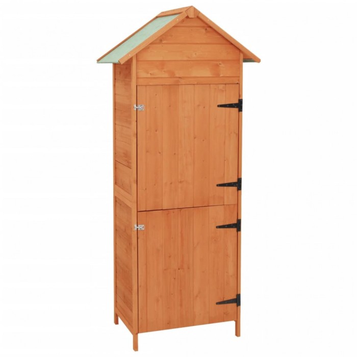 Gossi dulap depozitare de gradina, maro, 42,5 x 64 x 190 cm