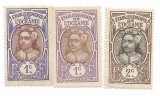 Oceania Franceza - Teme locale, 1913-1915 - valori neobliterate