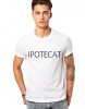 Tricou alb barbati - Ipotecat - M, THEICONIC