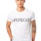 Tricou alb barbati - Ipotecat - M