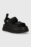 UGG sandale Goldenglow culoarea negru, cu platforma, 1152685
