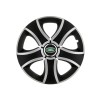 Set 4 Capace Roti 15 inchi (R15) Bis Gri-Negru, Compatibile Cu Ford, Autohelix MSA