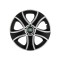 Set 4 Capace Roti 15 inchi (R15) Bis Gri-Negru, Compatibile Cu Ford