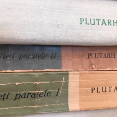 PLUTARH, VIETI PARALELE. VOL.2 EDITURA STIINTIFICA 1960 STARE FOARTE BUNA!