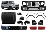 Pachet AMG tip 63 potrivit pentru Mercedes G-Class W463 2008-2017 conversie la W464 Performance AutoTuning