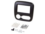 Cadru radio 2 DIN negru pentru Opel Vivaro - PER.PIC.