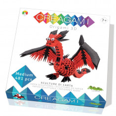 Joc creativ - Creagami - Dragon, 481 piese | CreativaMente