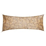 VidaXL Plasă de camuflaj cu geantă de depozitare, nisipiu, 623x203 cm