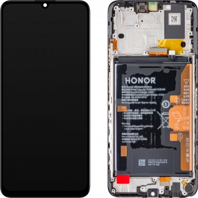 Display cu Touchscreen Honor X7a, cu Rama si Acumulator, Negru (Midnight Black), Service Pack 0235AENA foto