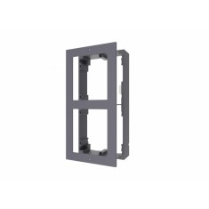 Panou frontal pentru 2 module de videointerfon modular Hikvision DS-KD-ACW2;