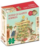 Cumpara ieftin Crăciunul familiei Motănilă - Carte + Puzzle - Paperback - Lucy Brownridge - Didactica Publishing House