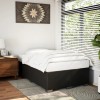 VidaXL Cadru de pat, negru, 120x200 cm, piele ecologică 3284552