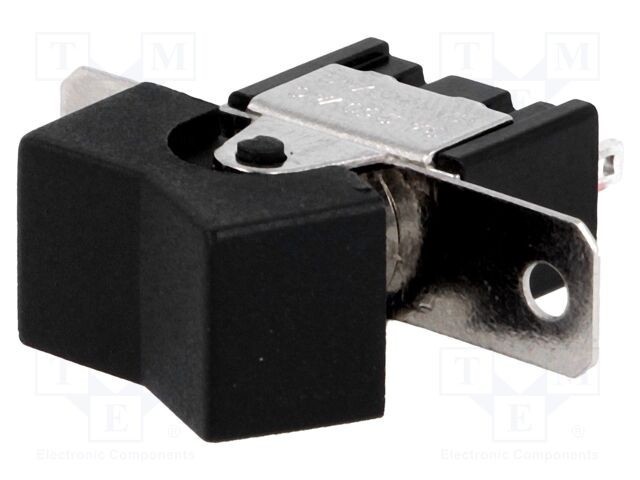 Rocker SPDT NINIGI 2 ON-(ON) 3A/250VAC negru fără 20m&Omega;