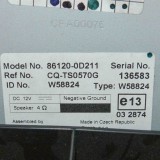 Unitate Radio CD Toyota Yaris P9 2008 OEM 86120-0D211CQ  Originala Second Hand Garantie