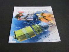 85 Ani de la Nașterea lui Yuri Gagarin, Vostok 3KA-3 - Bloc Filatelic Guineea-Bissau