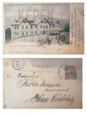 Carte postala Balvanyos 1900 foto