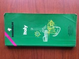 tourist guide italy michelin 1992 ghid turistic italia turism calatorie in limba engleza ilustrat harti 314 pagini