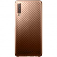 Husa Capac Spate Gradation Auriu SAMSUNG Galaxy A7 ( 2018) foto