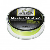 Fir textil Varivas Super Trout Area Master Limited PE, galben neon, 75m (Rezistenta: 5.5 lbs)