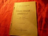 Iosif Popovici - Fiziologia vocalelor romanesti cu 14 fig.in text -1921 , 43 pag