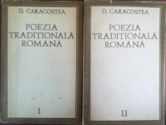 Poezia traditionala romana 2 vol- D. Caracostea foto