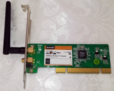Placa PCI Wireless pentru PC - 300 MBps (Tenda W322P+ v2.0) foto