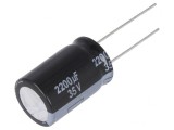 Condensator Electrolitic Low ESR 2200uF 35V 16x25mm