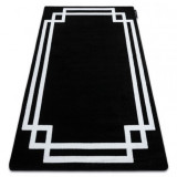 Covor HAMPTON Lux negru, 200x290 cm