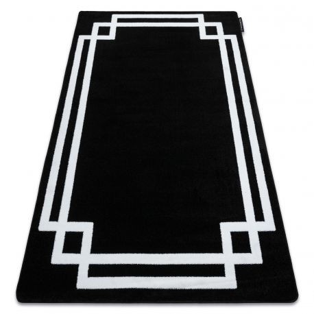 Covor HAMPTON Lux negru, 80x150 cm