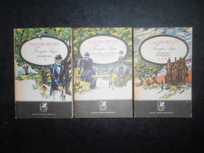 John Galsworthy - Forsyte Saga 3 volume foto