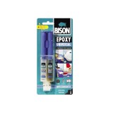 Adeziv Epoxidic Bicomponent Universal Bison Epoxy, 2x12ml, Metal, Ceramica, Plastic