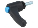Manetă Franțuzească Neagră 20mm x 63mm