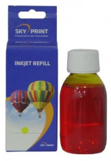 Cerneala EPSON color bulk Refill Sky E001-Y ( Yellow - Galbena ) - 500 ml foto